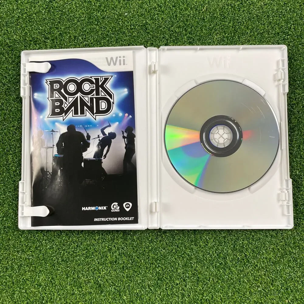 Rock Band (Nintendo Wii) Complete CIB Tested